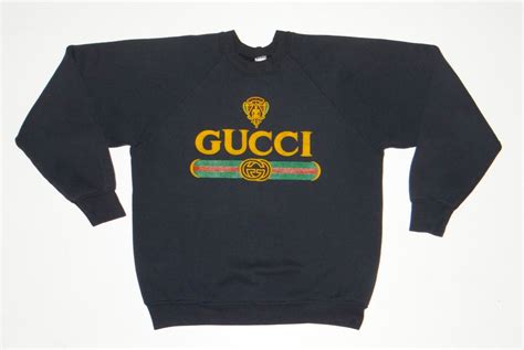 gucci swestshirt|Gucci sweatshirt vintage.